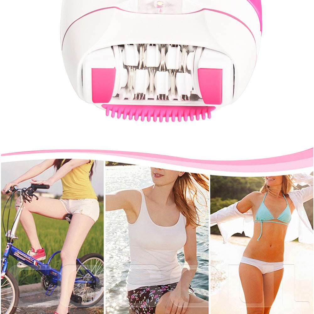 Rechargeable Hair Epilator for Women - Smooth and Painless Leg and Arm Hair Removal