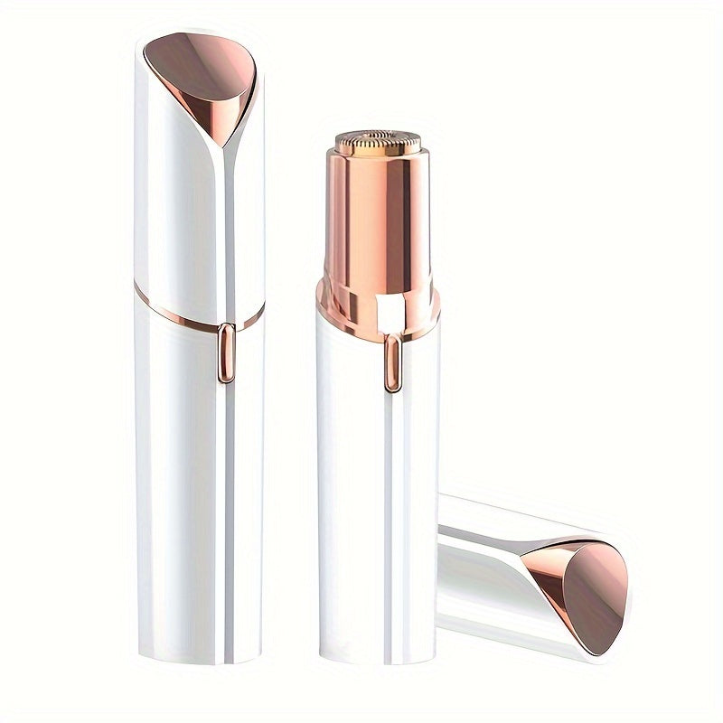 Painless USB Rechargeable Facial Hair Remover - Eyebrow Face Razor Trimmer for Women - Lips, Body, Arms, Mustaches, Fuzz, and Chin