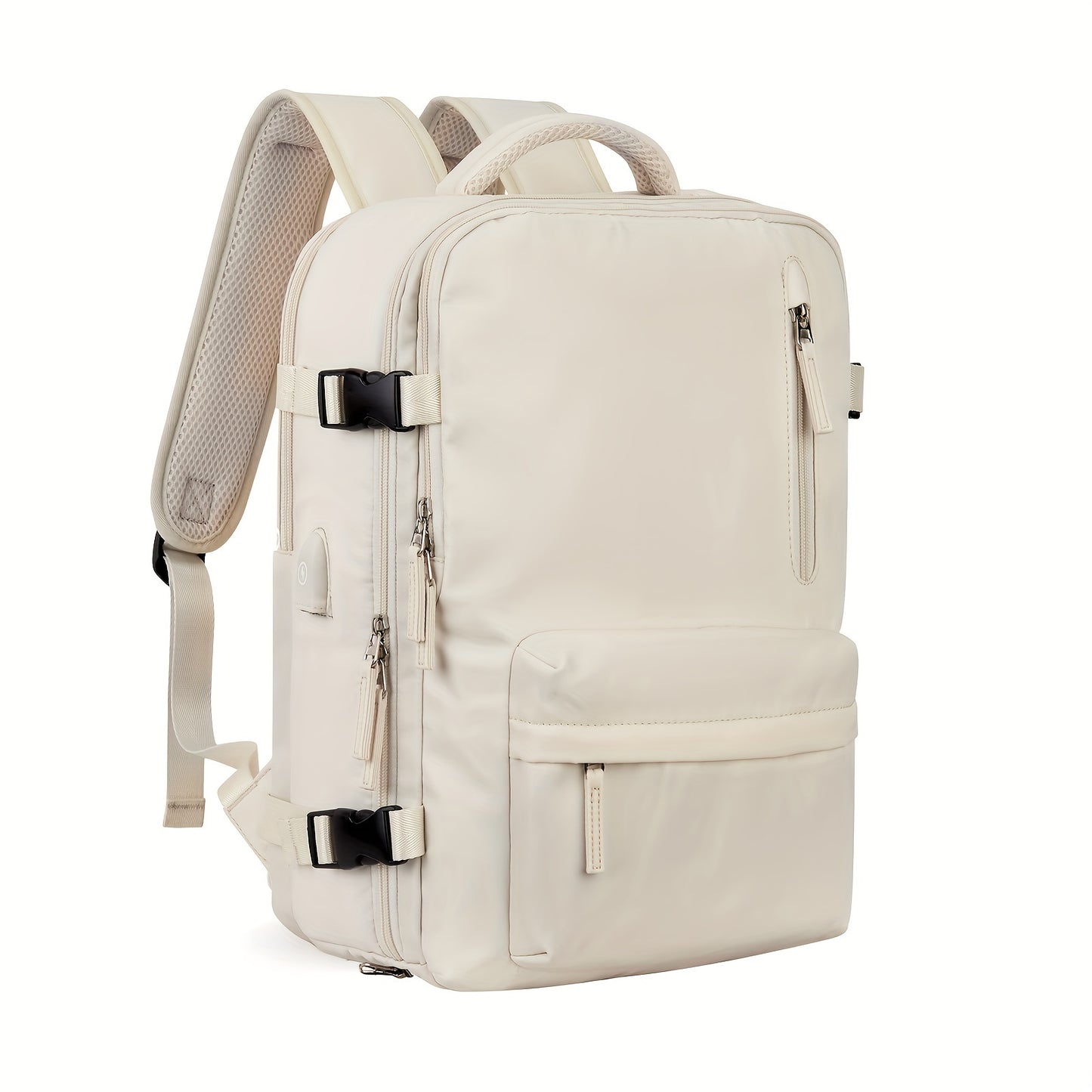 Large Capacity Travel Backpack with Shoe & Wet Pocket