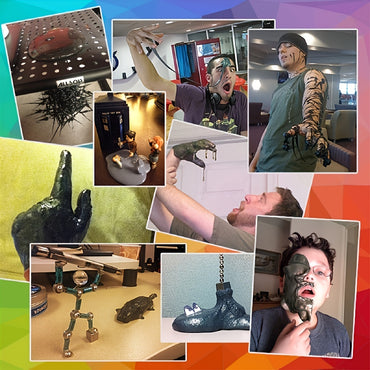 Magnetic Plasticine Bouncing Putty Stress Relief Toy