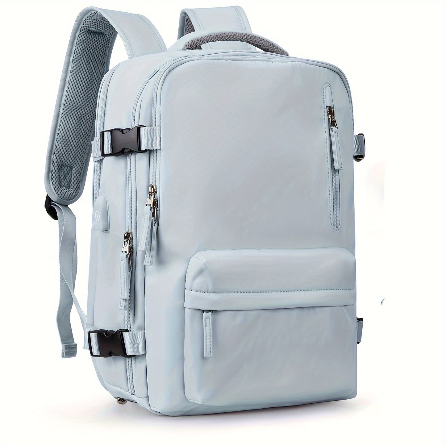 Large Capacity Travel Backpack with Shoe & Wet Pocket