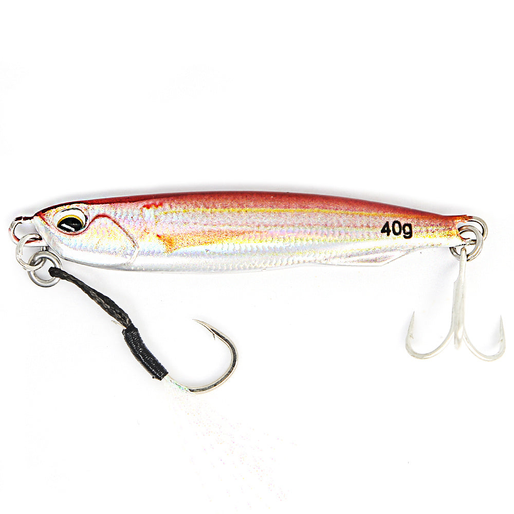 Ultimate Metal Cast Jig Spoon - Highly Realistic 3D Printed Saltwater Fishing Lure with Enhanced Durability, 30G/40G/60G Weight Options, and Artificial Bait Tackle for Increased Catch Rate