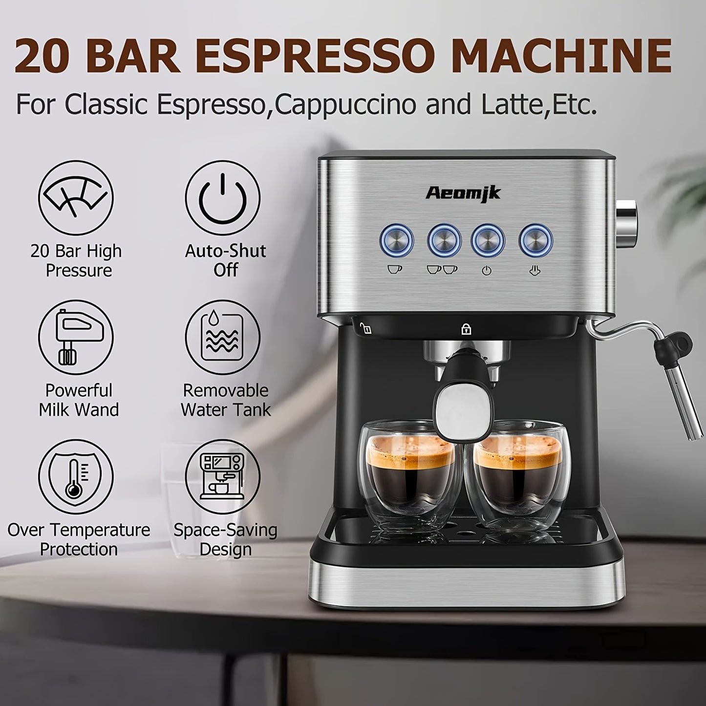 Semi-Automatic Espresso Machine