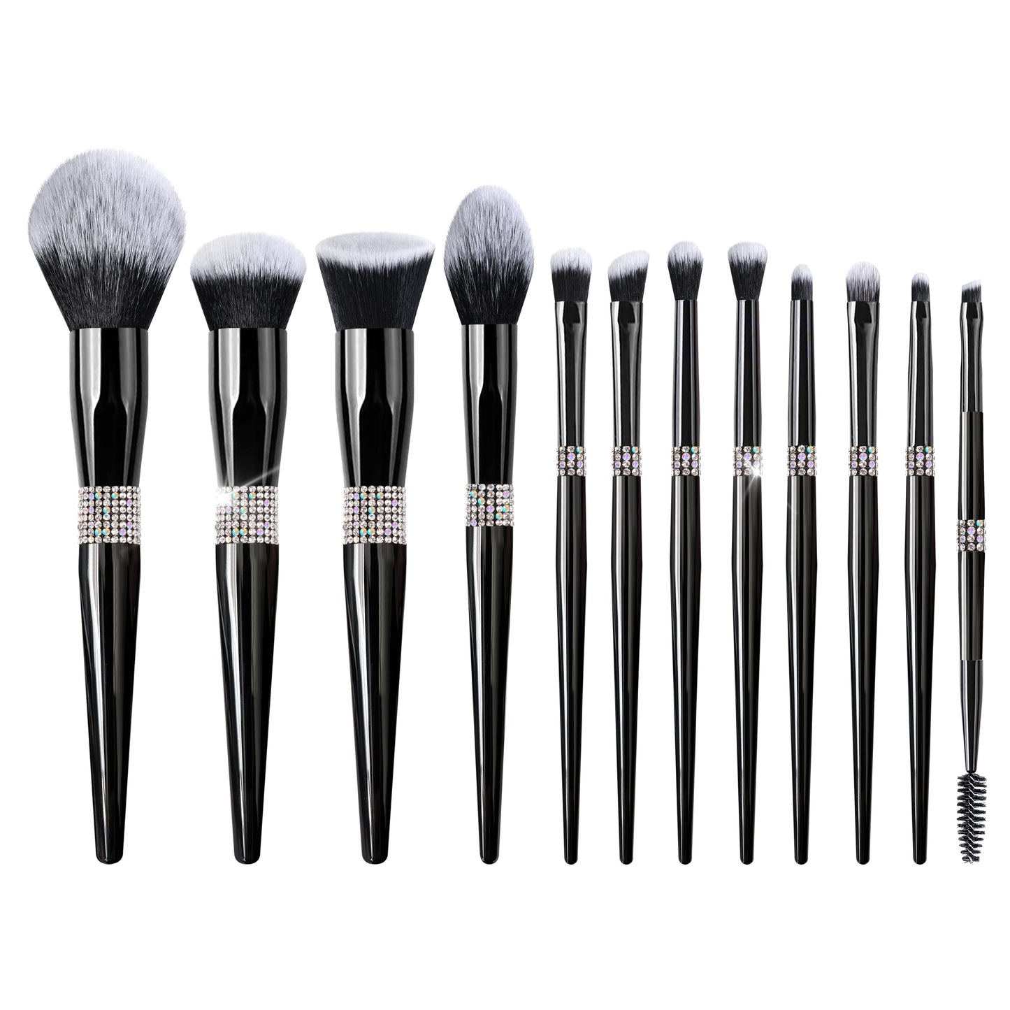 Makeup Brush Set – 10pcs Synthetic Nylon
