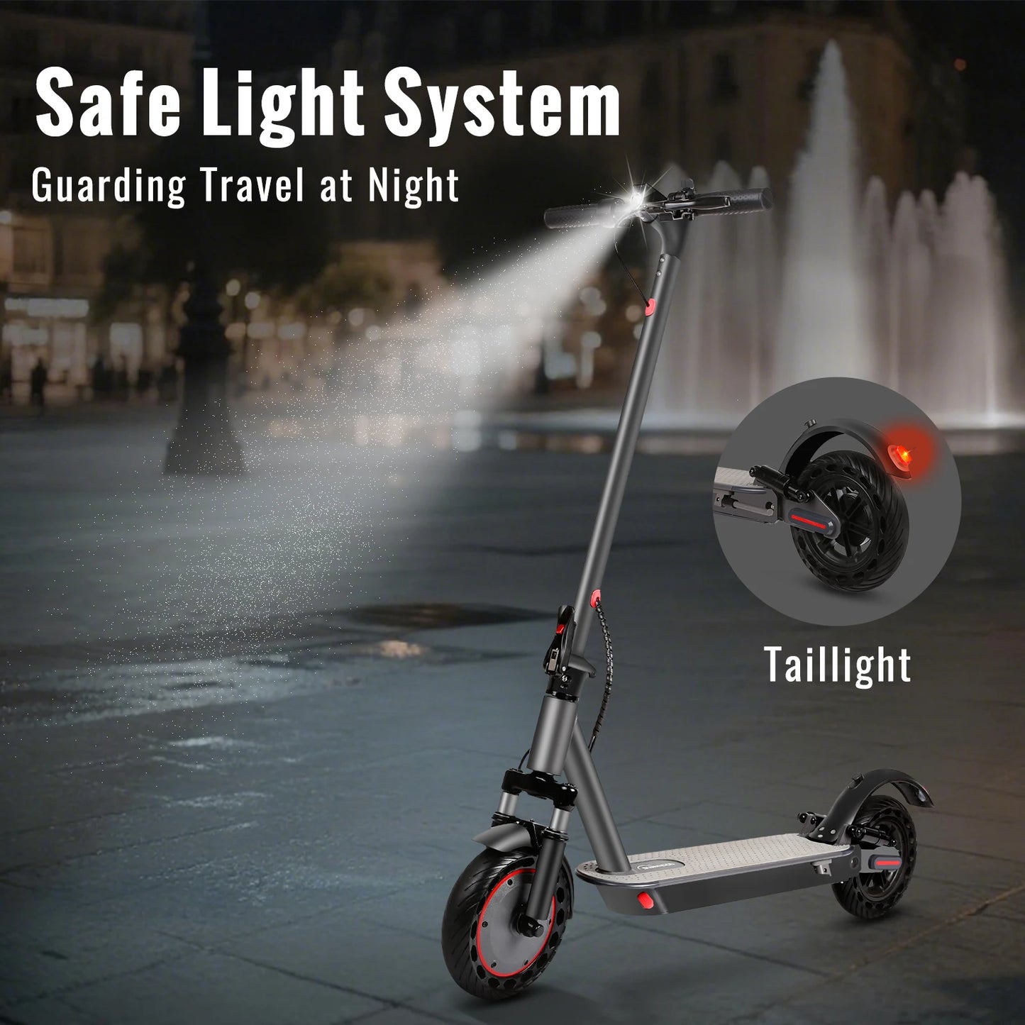 350W Adult Electric Scooter – 36V 30km Long Range