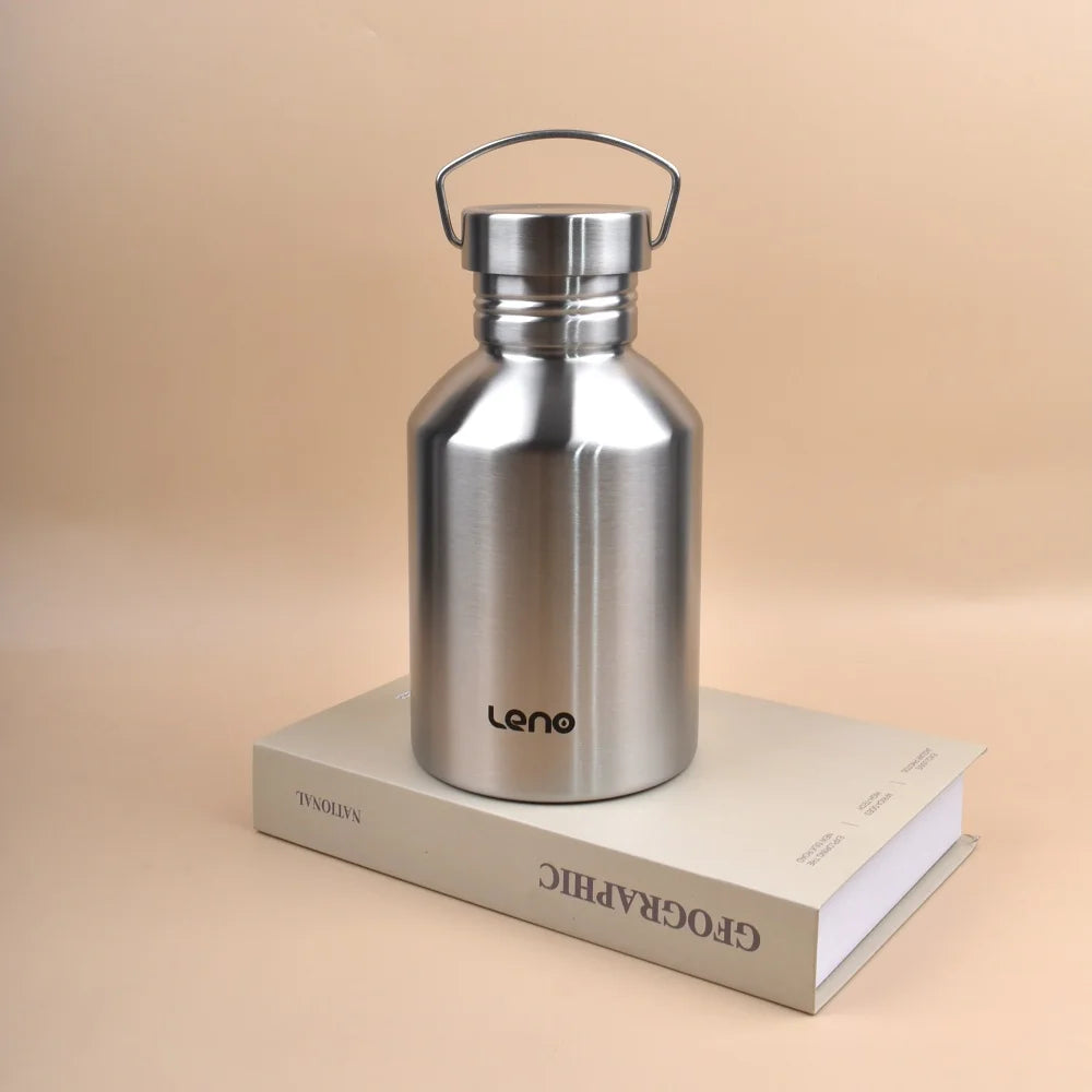 2L Stainless Steel Sport Water Bottle – Large Capacity Flask