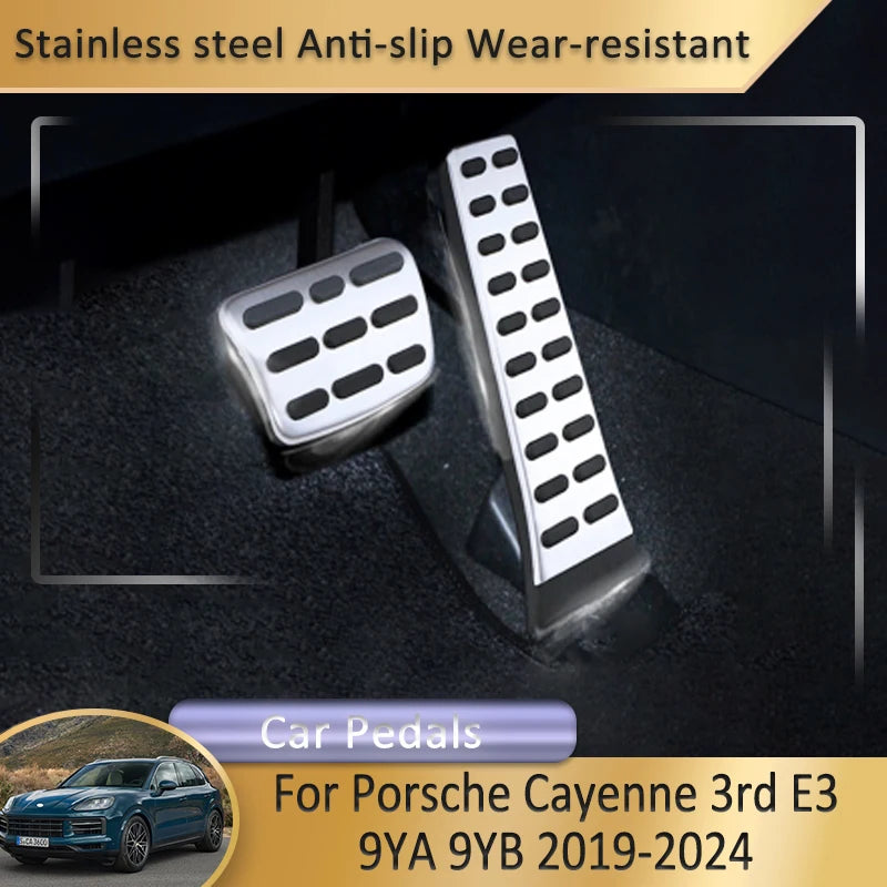 Porsche Cayenne 2019–2024 Accelerator & Brake Pedal Covers
