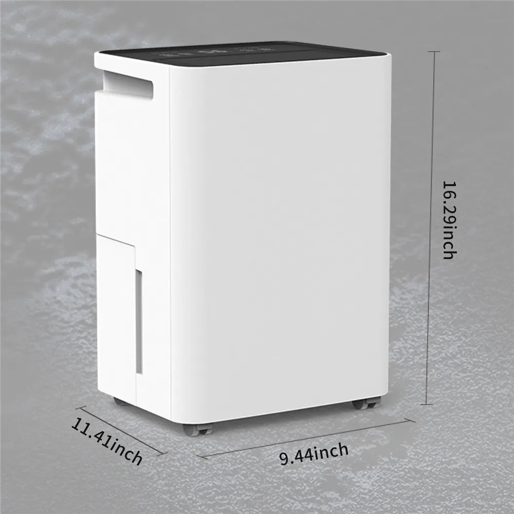 Smart Home Dehumidifier 3.2L Large Capacity Dehumidifier For Bedroom Office Kitchen Deodorization and DefrostingTiming Dehumidif