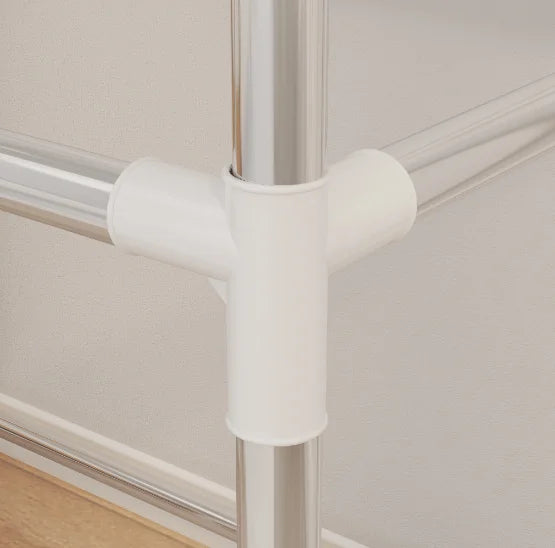 Small Portable Wardrobe Folding Wardrobe 56*44*146 - Neverdie Store