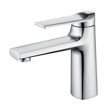HONGDEC Brass Bathroom Basin Faucet with Mixer Handle