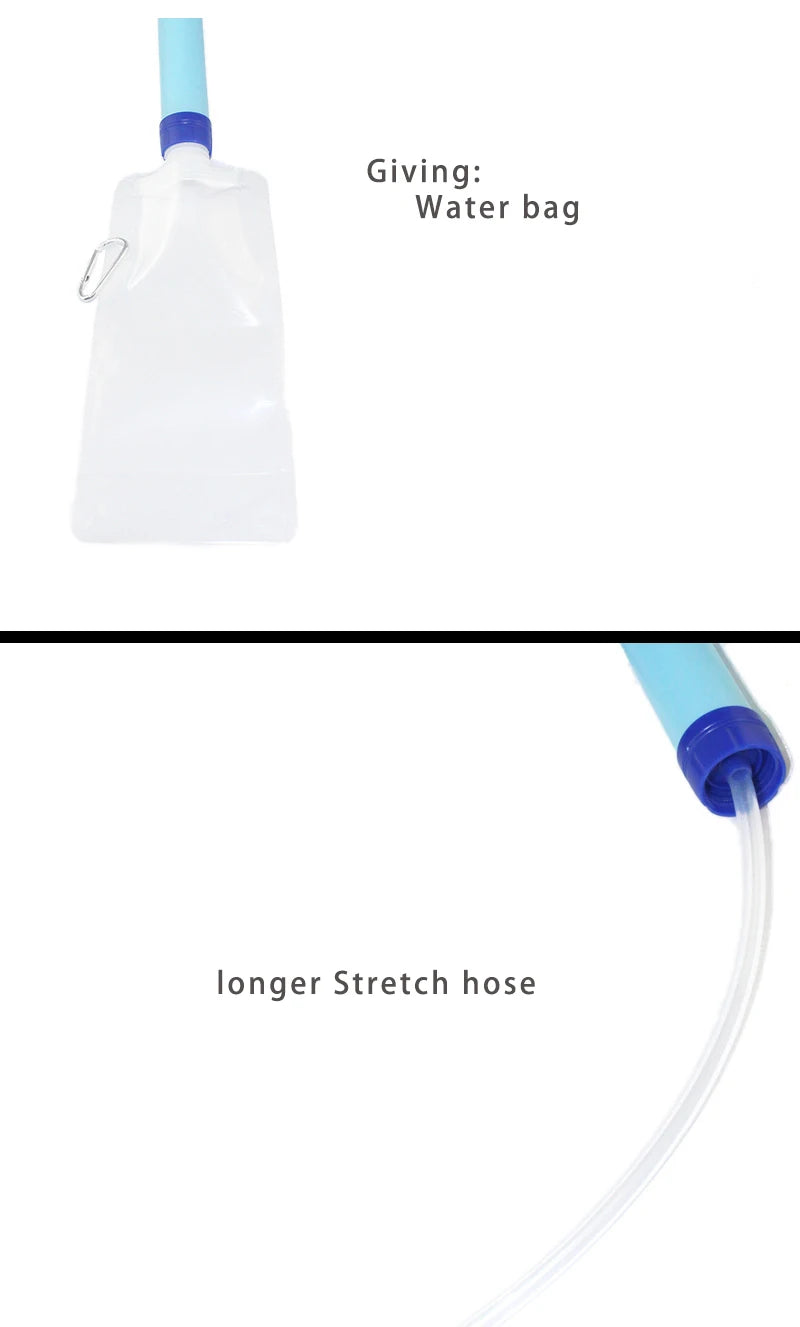 Portable Camping Water Filter Purifier for Hiking