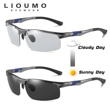 Men’s Photochromic Polarized Driving Sunglasses