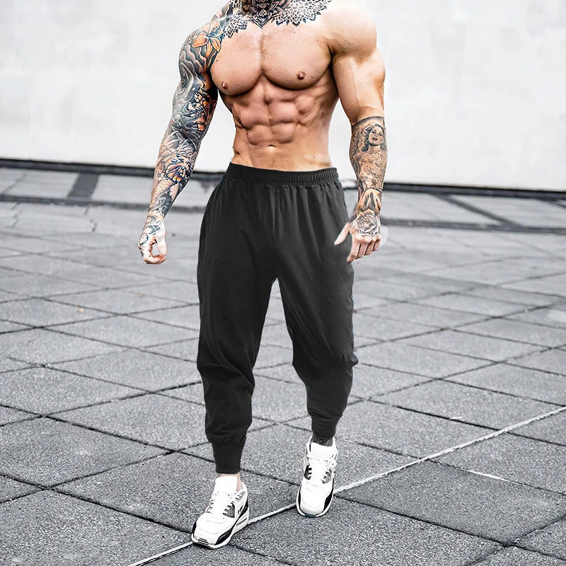 Men’s Jogger Sweatpants – Summer Gym Fitness Streetwear