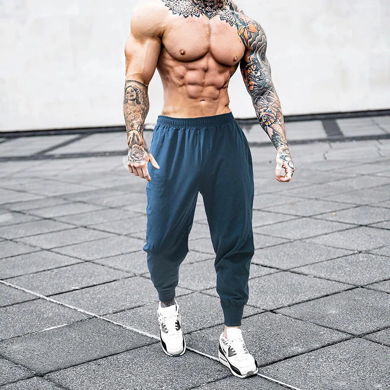 Men’s Jogger Sweatpants – Summer Gym Fitness Streetwear