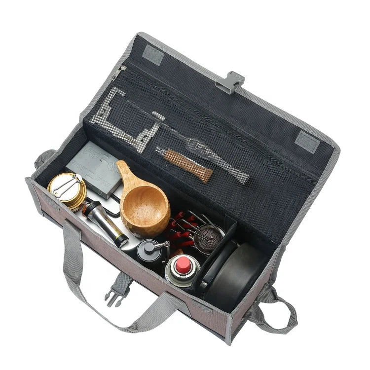 CAMPINGMOON Canvas Storage Bag Portable Camping Tote