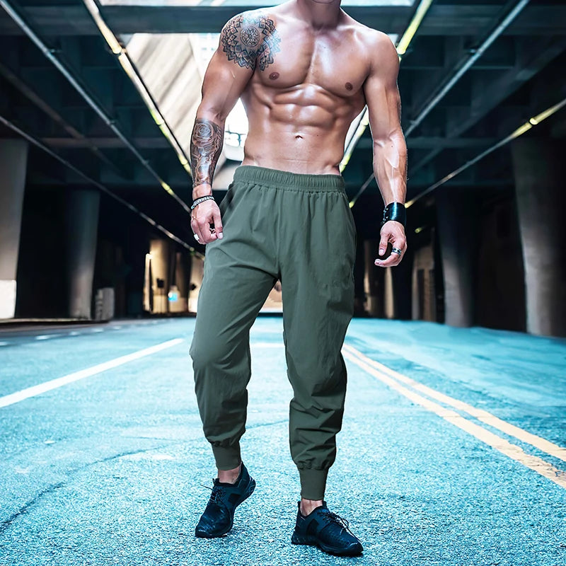 Men’s Jogger Sweatpants – Summer Gym Fitness Streetwear