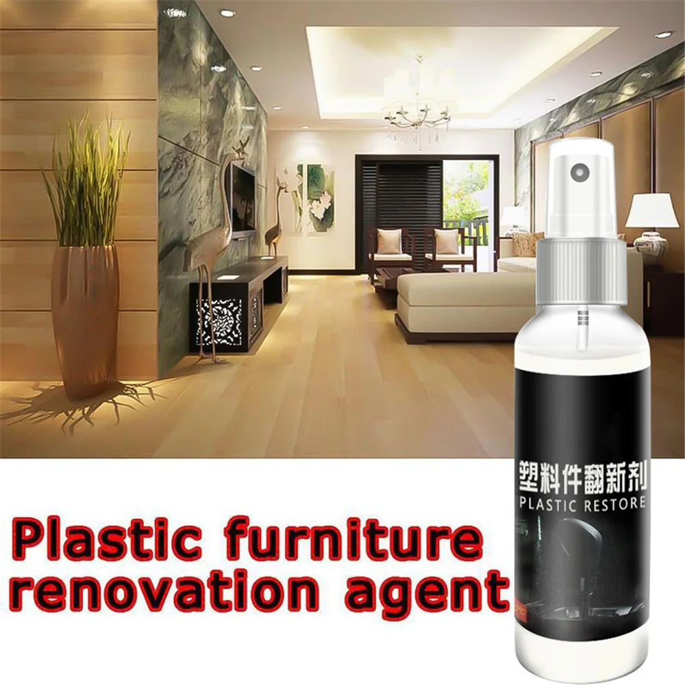 30ML Car Plastic Renovation Spray Interior Refurbisher
