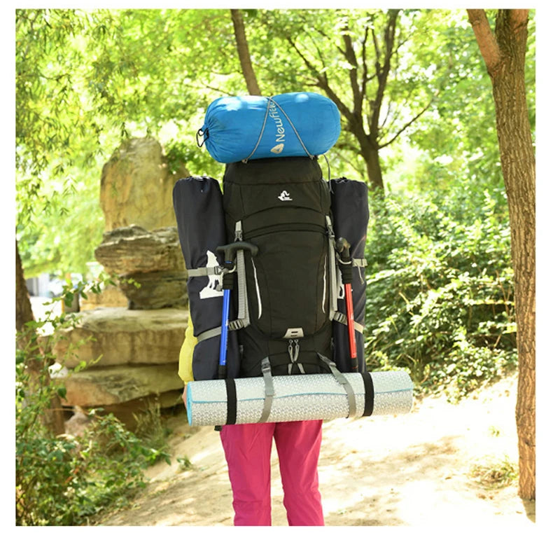 Men’s 60L Hiking Camping Mountaineering Backpack