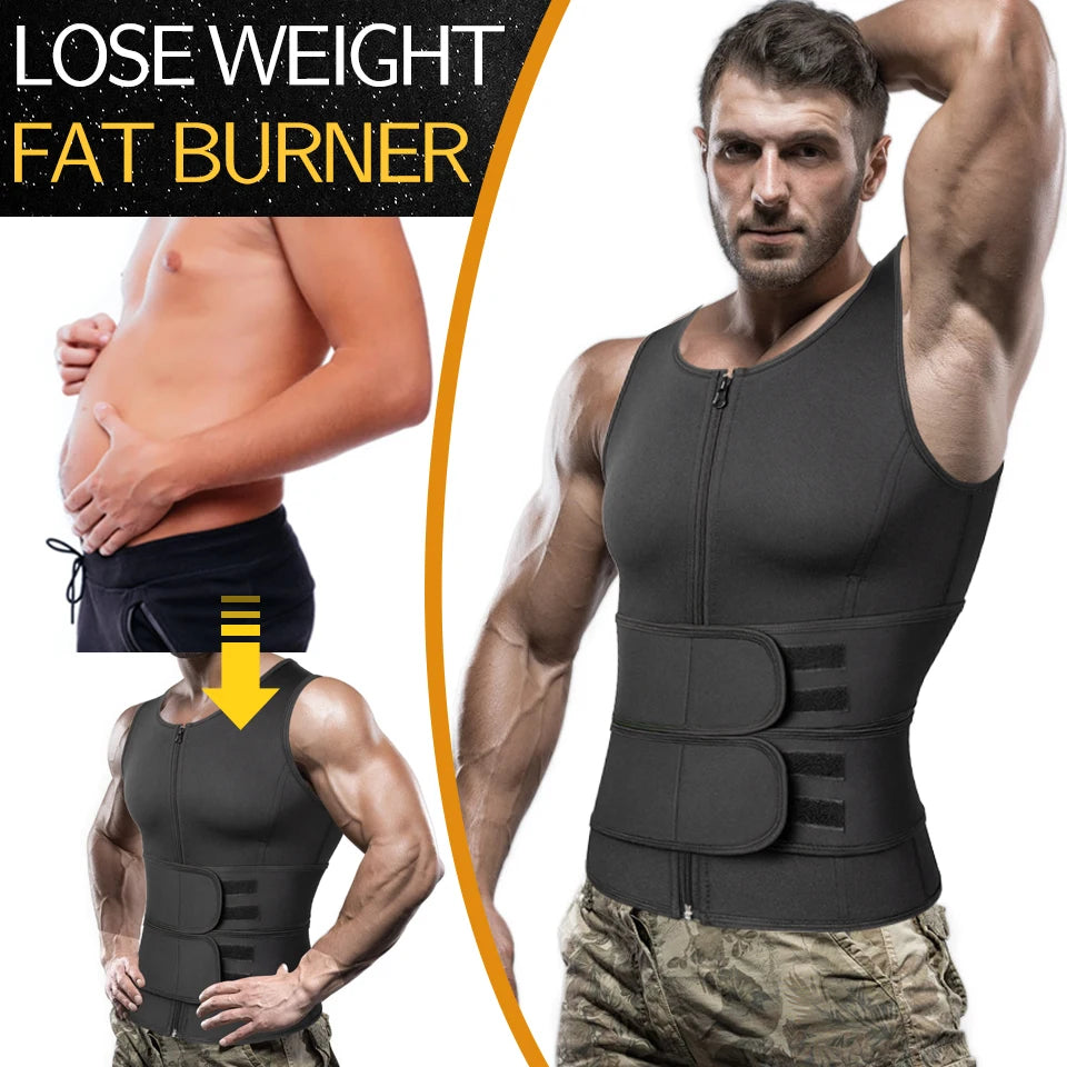 Men’s Waist Vest Slimming Shaper Tank