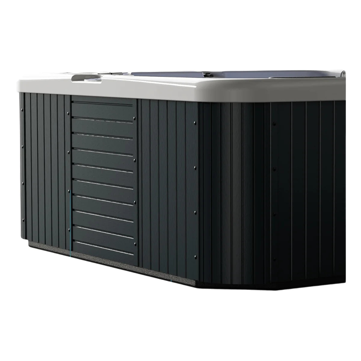 Luxury 4-Person Acrylic Outdoor Spa Hot Tub with Massage