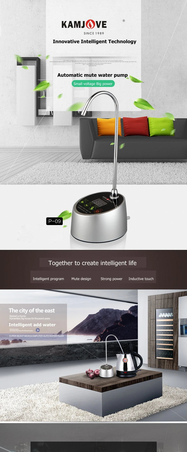 Electric Water Dispenser Pump – Desktop Bottled Water Tap