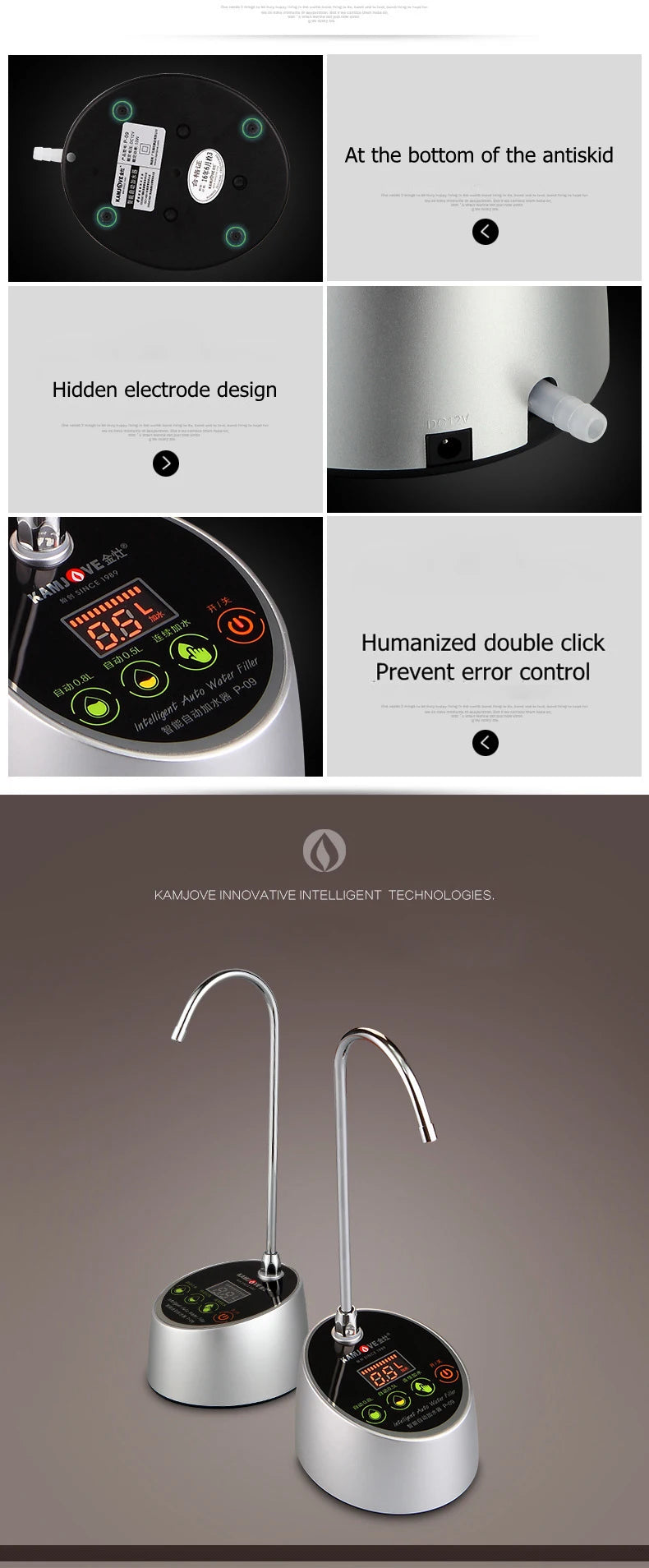 Electric Water Dispenser Pump – Desktop Bottled Water Tap