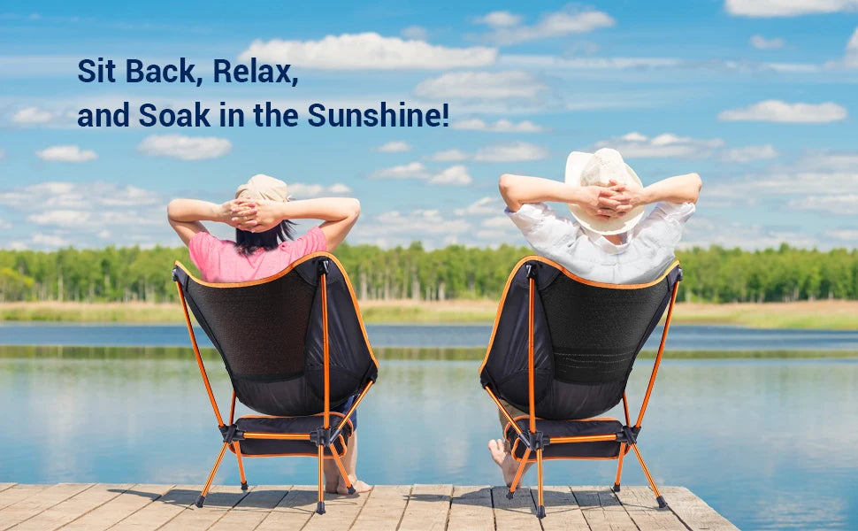 Ultralight Portable Folding Chair for Camping & Hiking