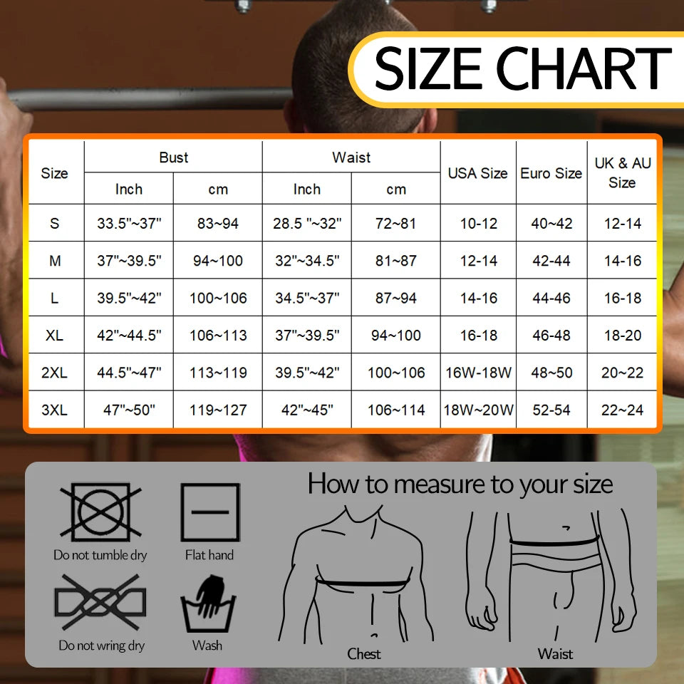 Men’s Waist Vest Slimming Shaper Tank