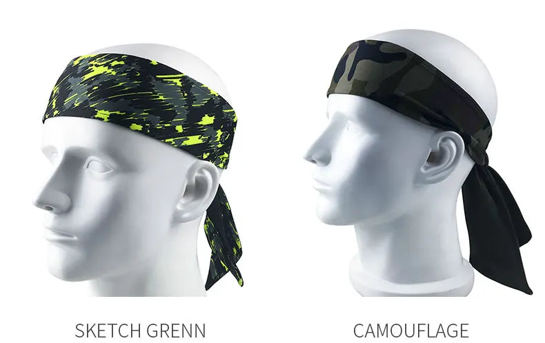 Sport Sweat Headband Absorbent Cycling Yoga Sport Hair Band For Men Sports Safety Sweatband Equipment