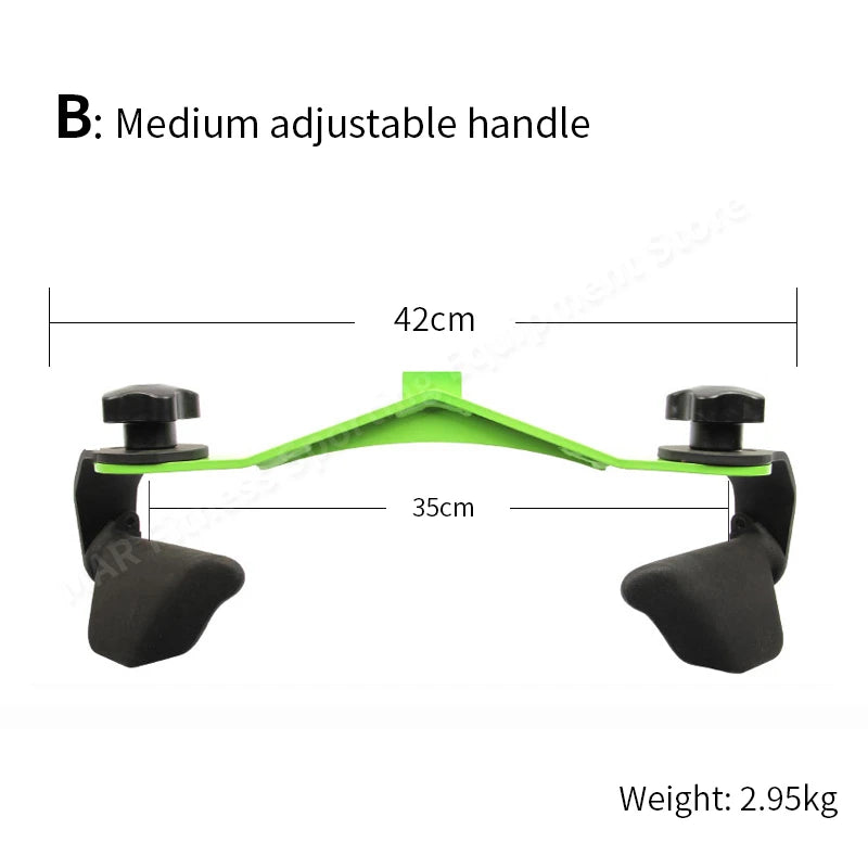 Lat Pull Down & Rowing V-Bar Handle – Cable Machine Grip