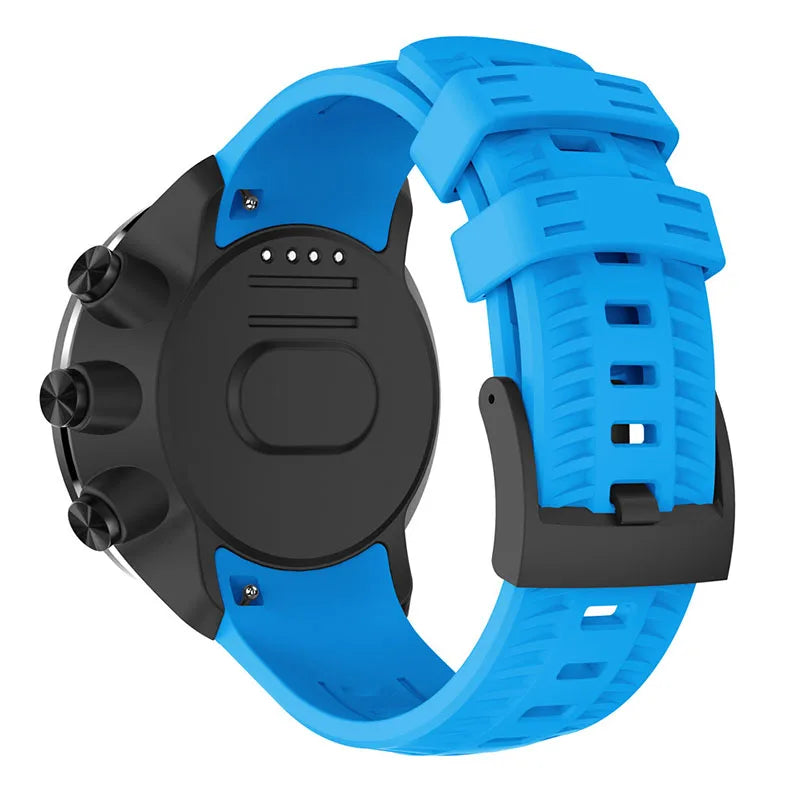 Silicone sport Watchband Strap for Suunto Spartan Sport/Sport wrist HR /for Suunto 9 9 Baro Watch Replacement Sport Bracelet