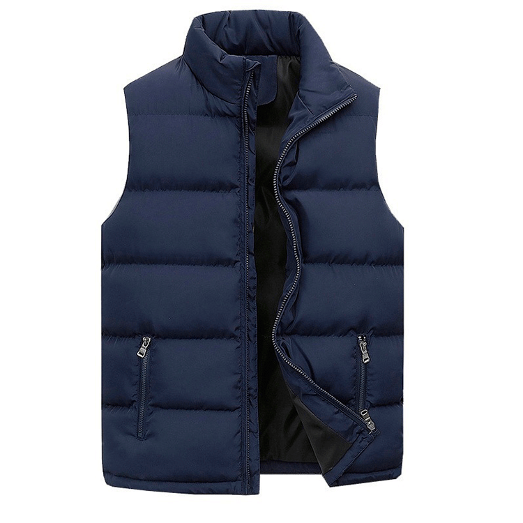 Men’s Winter Warm Vest Jacket – Waterproof Sleeveless Coat