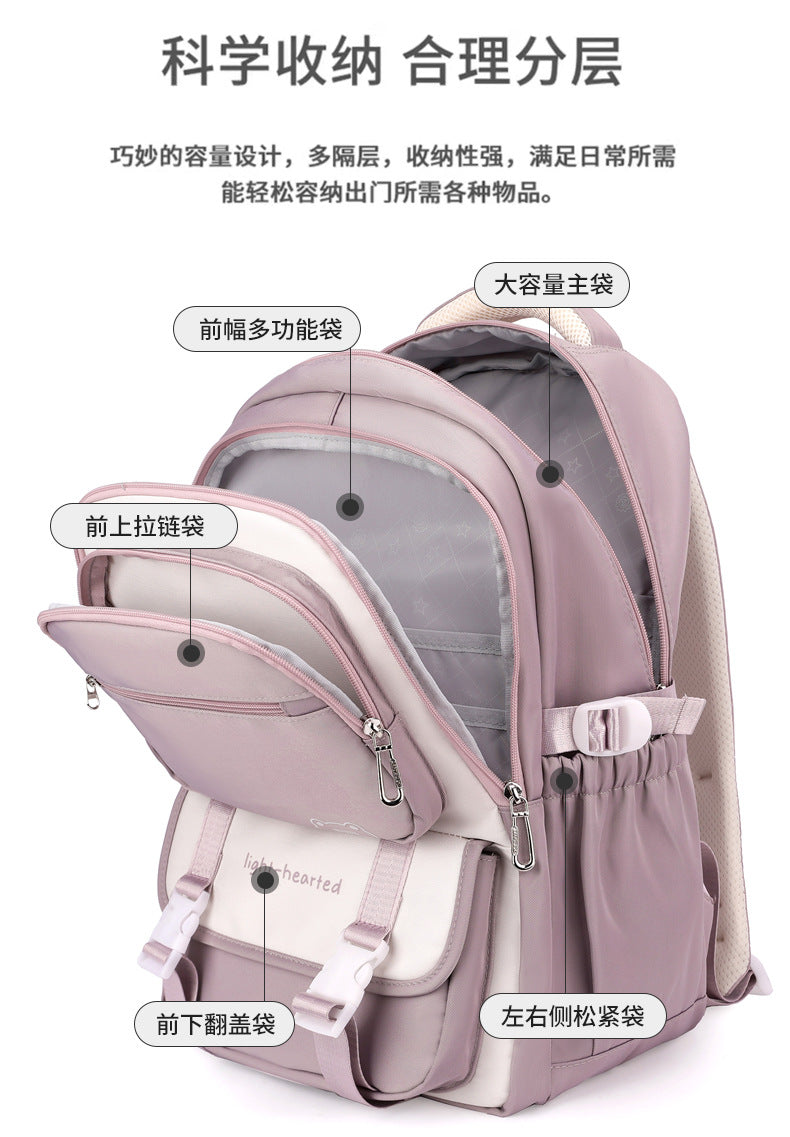 Girls School Backpack – Waterproof Laptop & Travel Bag