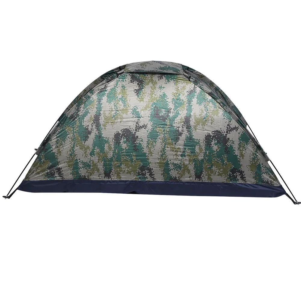 Single-Person Camping & Fishing Tent Windproof Canvas