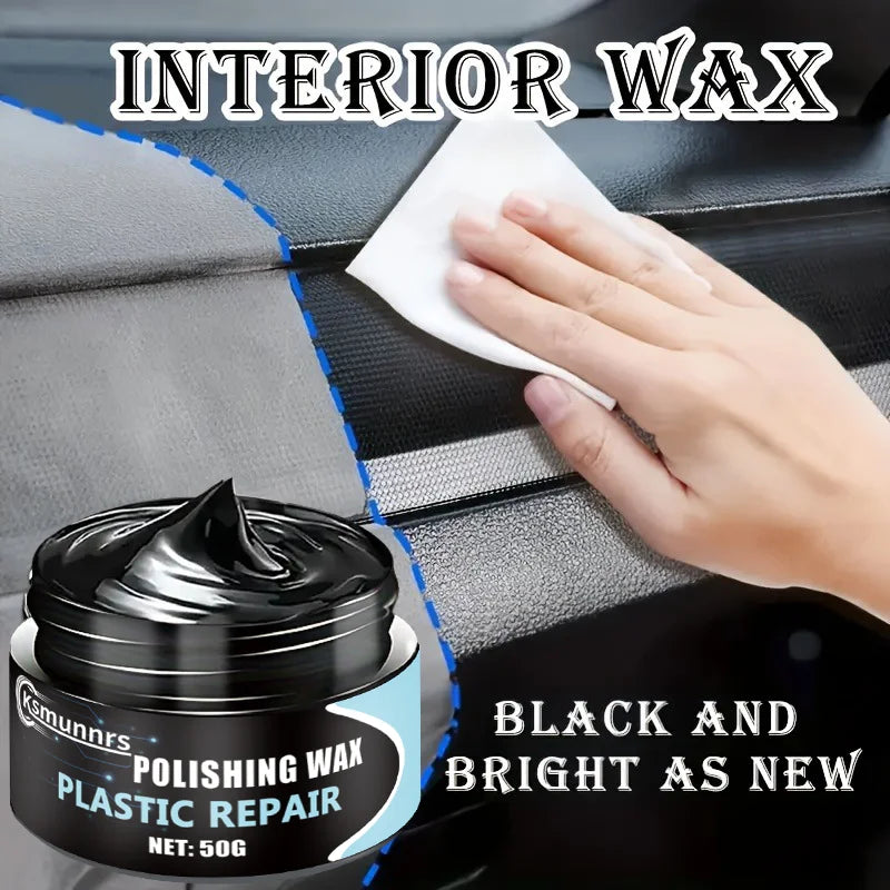 Multifunction Car Care Kit – Leather, Plastic & Tire Polish