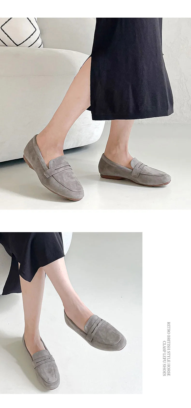 New Women Flat Loafers Casual Spring Autumn Shoes