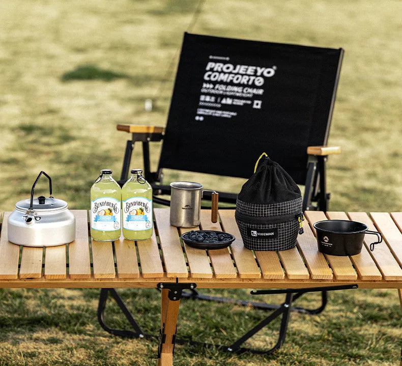 Camping Bowl Storage Bag Portable Tableware Organizer