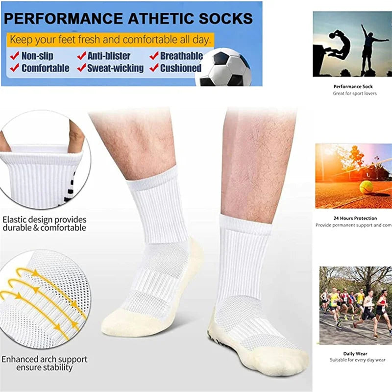 Running Sport Football Socks Sport Custom Socks Sport Sports Socks Men One Size Fits All Non Slip Basketball Sock
