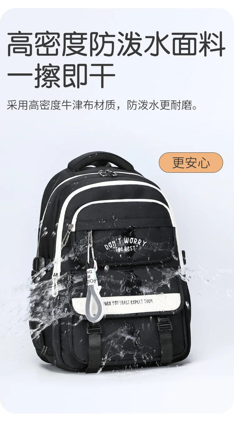 Girls School Backpack – Waterproof Laptop & Travel Bag