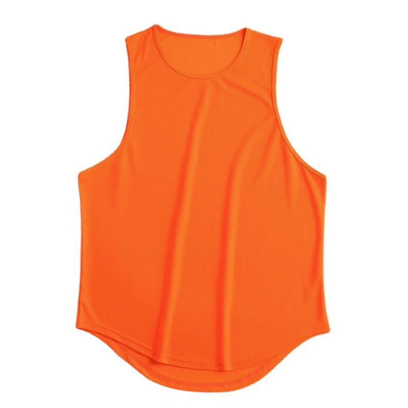 Men’s Gym Sleeveless Tank Top Basketball Vest