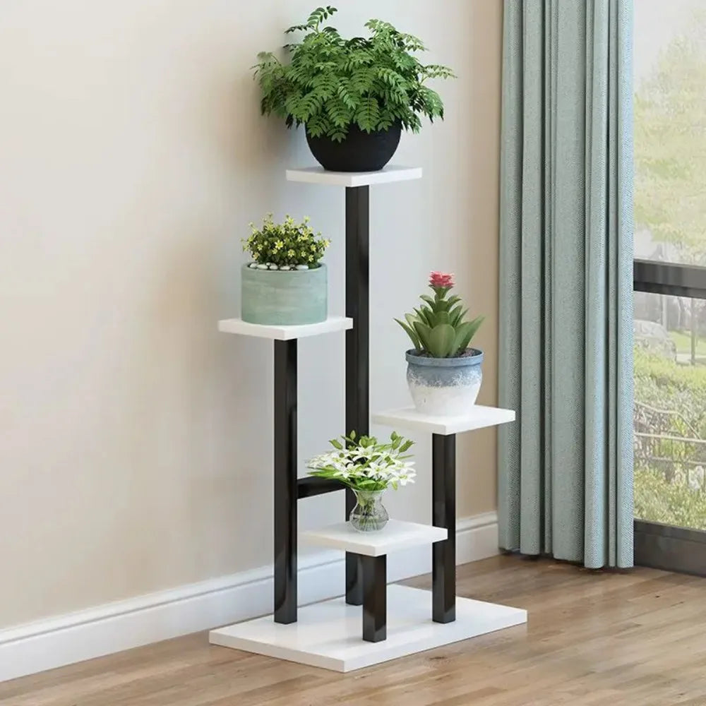Plant Stand Household Multi-layer Plants Shelves Environment protection Flower Pot Holder Plant Rack Shelves Balcony Flower Rack