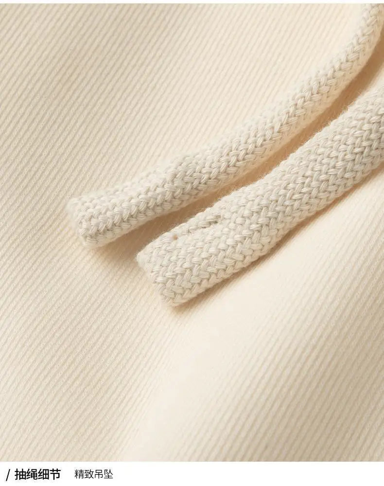 Men’s Slim-Fit Blue Casual Pants with Contrast Ribbon