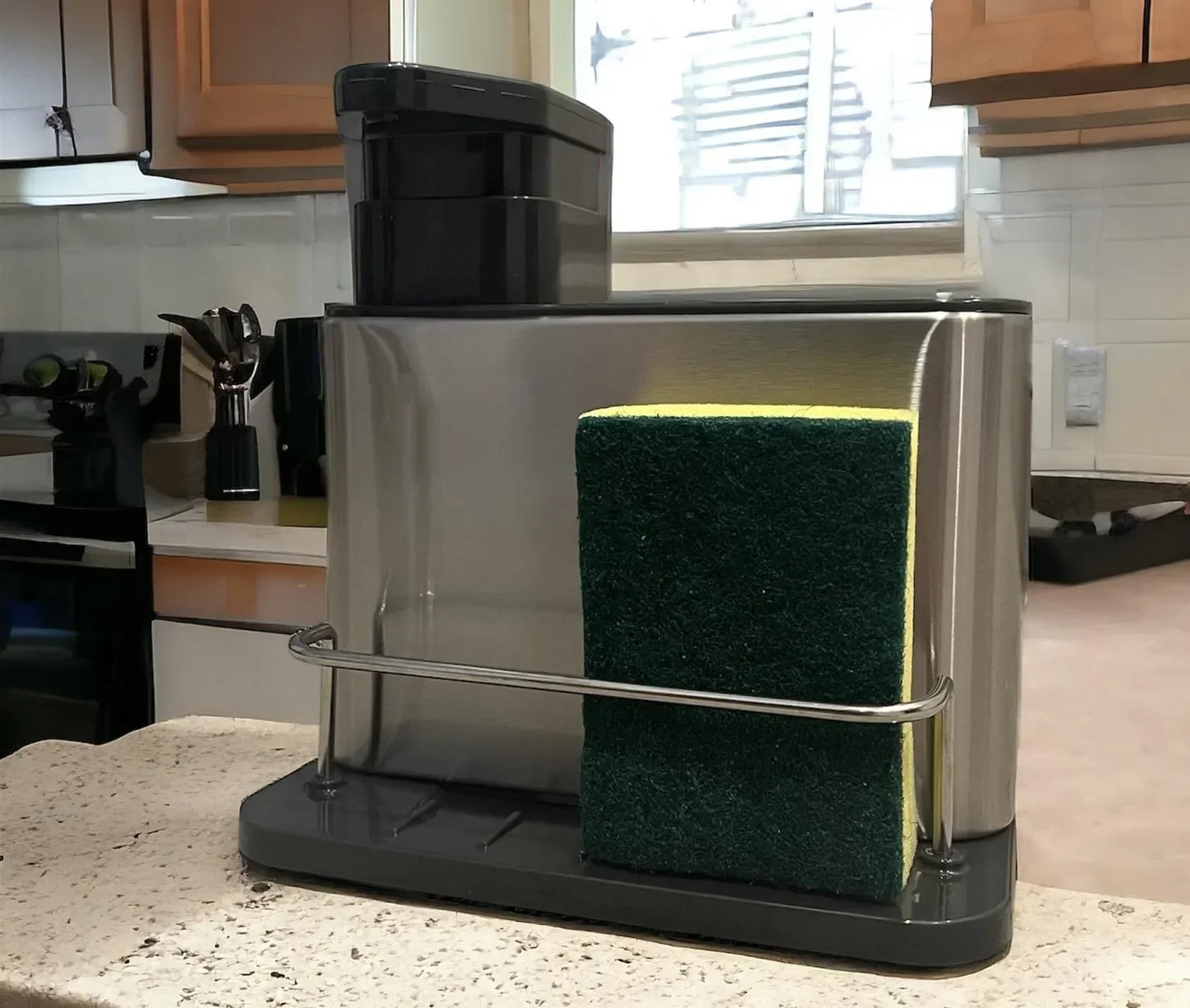 Stainless Steel Soap & Dishwashing Liquid Dispenser