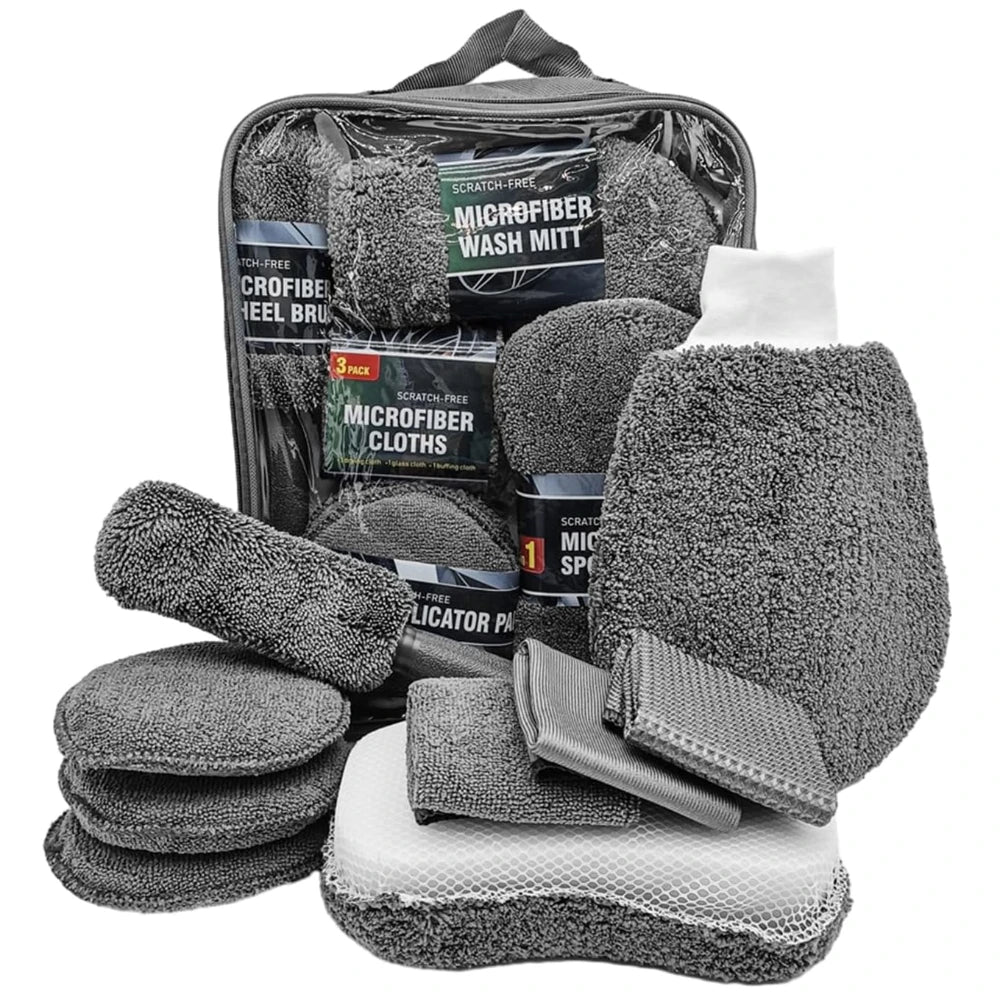 Car Detailing Kit Complete Interior & Exterior Cleaning Kit