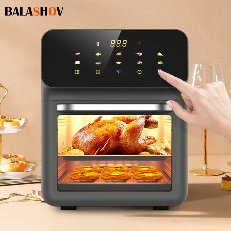 10L Large Electric Air Fryer Oven Oil-Free
