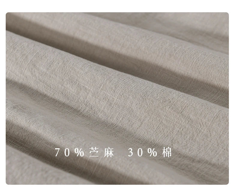 Men’s Cotton Linen Jacket – Casual Travel Stand Collar