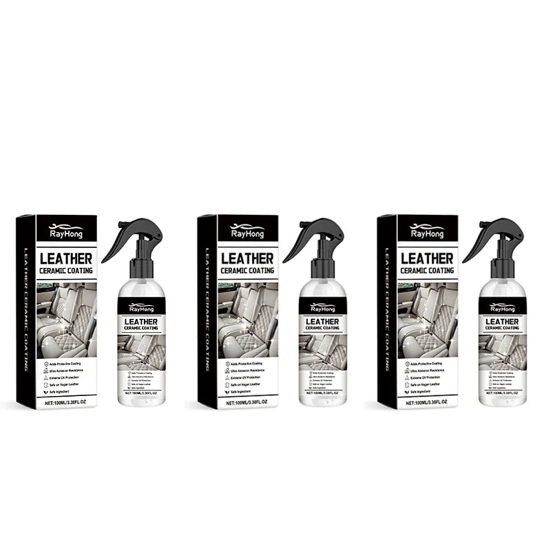 Leather Ceramic Coating Spray Cleaner & Renovation