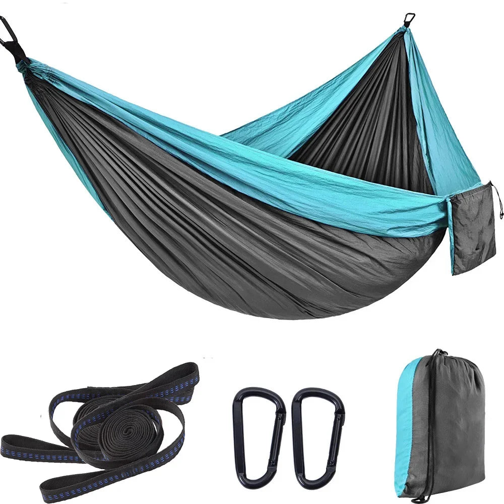 Ultralight Hammock 2 People Full Hanging Hammocks 300x200 Portable for Camping Outdoor Travel Tourist Garden Beach Large Hammock