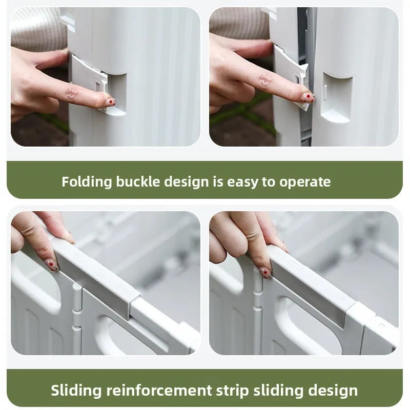 Portable Folding Camping Wagon with Large Capacity