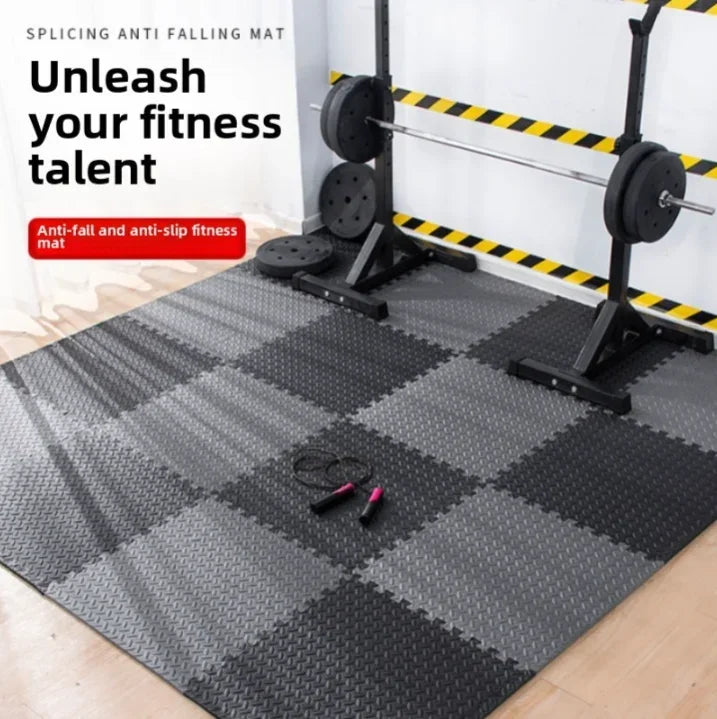 8/16pcs Foam Fitness Non-Slip Floor Mat Tiles